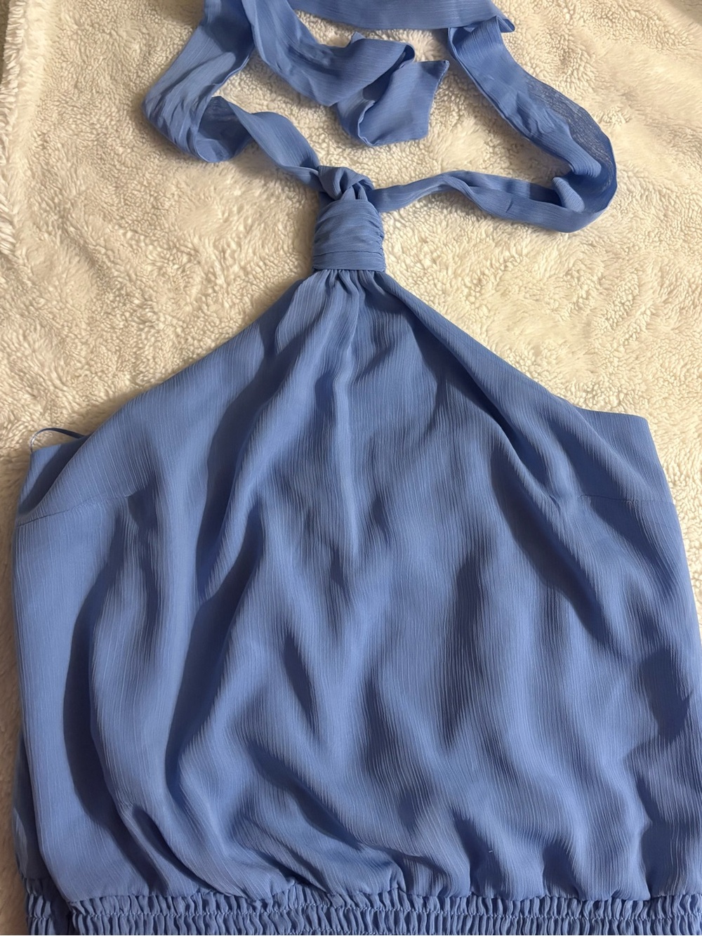 INC International Concepts Periwinkle Halter Top